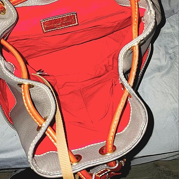 Dooney & Bourke Handbag, Pebble Grain Medium Murphy Backpack - Elephant main image 4